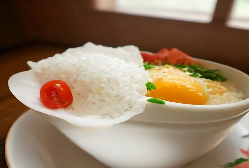 Tomato Egg Rice Bowl (番茄滑蛋盖饭) — Chinese recipe