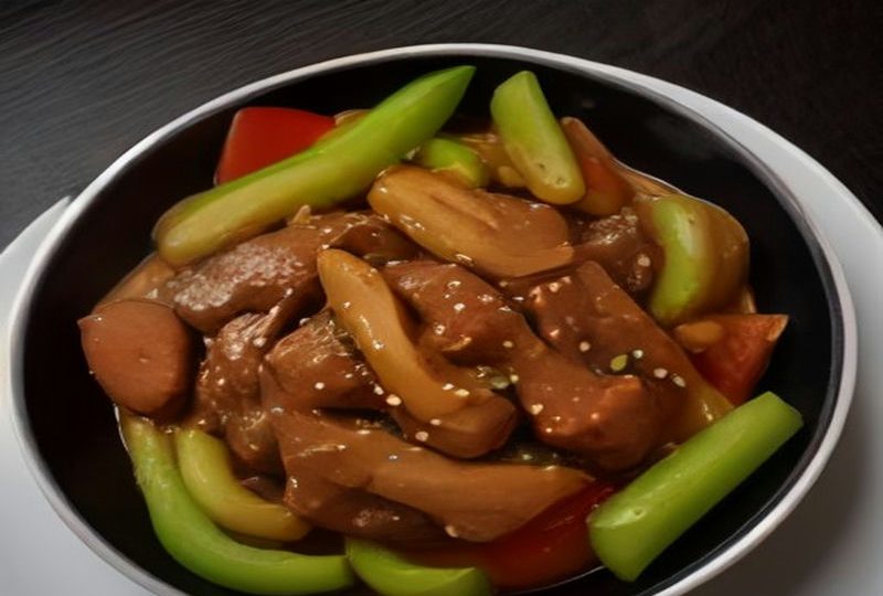 Quick Pepper Steak Strips (黑椒牛柳（快手版）) — Chinese recipe